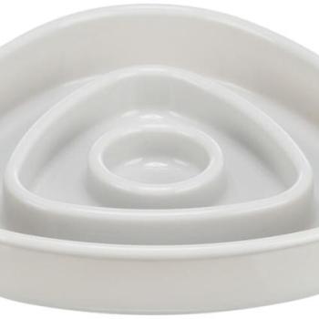 TRIXIE Slow Feeding háromszög tál macskáknak 0,35 l/ 15 cm kép