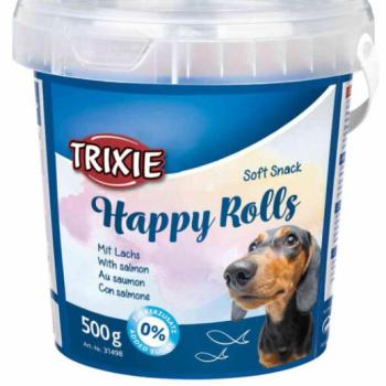 TRIXIE Soft Snack Happy Rolls Salmon lazaccal 500 g (31498) kép