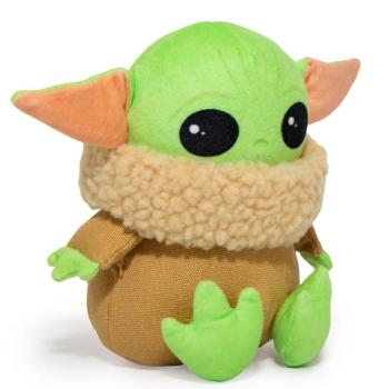 Ülő Star Wars bébi Yoda kutyajáték, kb. H 20 x Sz 13 x M 18 cm kép