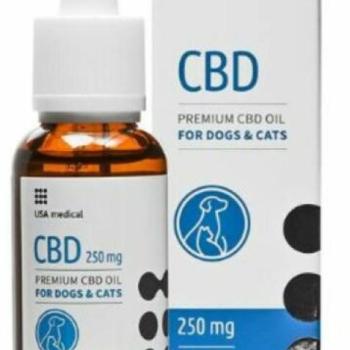 USA medical CBD olaj kutyáknak és macskáknak 250 mg 30 ml kép