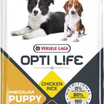 Versele-Laga Opti Life Medium Puppy 12,5 kg kép