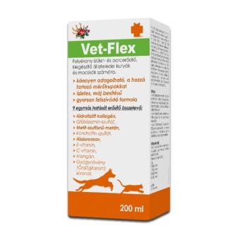 Vet-Flex Folyékony ízület- és porcerősítő 200 ml kép