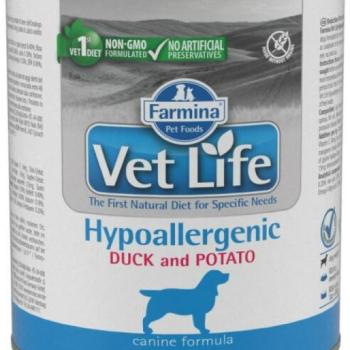 Vet Life Hypoallergenic Duck & Potato 300 g kép