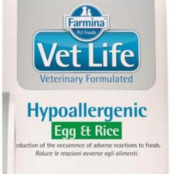 Vet Life Hypoallergenic Egg & Rice 12 kg kép