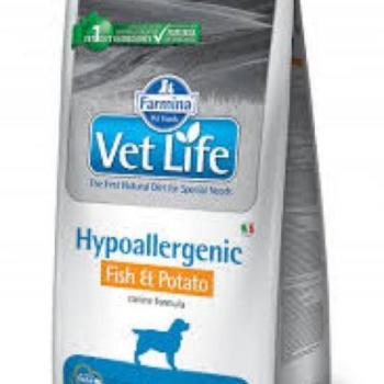 Vet Life Hypoallergenic Fish & Potato 12 kg kép