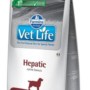 Vet Life Natural Diet Dog Hepatic 12 kg kép