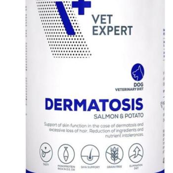 VetExpert Dermatosis Salmon & Potato 400 g kép
