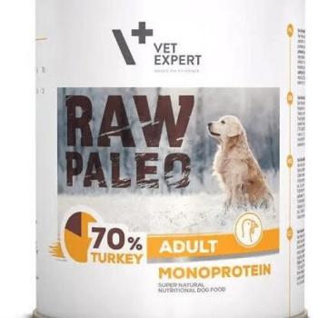 VetExpert Raw Paleo Adult turkey 800 g kép