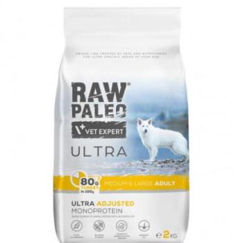 VetExpert Raw Paleo Ultra Adult Large turkey 2 kg kép