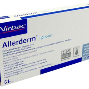 Virbac Allerderm Spot-On 10 kg alatti kutyák és macskák számára 6 x 2 ml kép