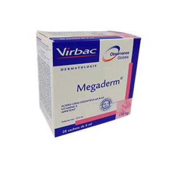 Virbac Megaderm oldat 10 kg feletti kutyák ás macskák részére 28 x 8 ml kép