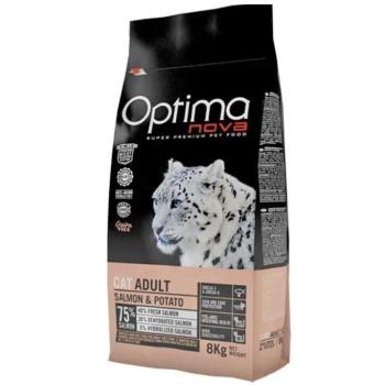 Visán Optimanova Cat Adult Salmon & Potato 2 kg kép