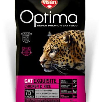 Visán Optimanova Cat Exquisite Chicken & Rice 2 kg kép