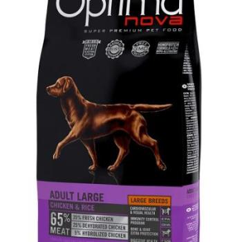 Visán Optimanova Dog Adult Large Chicken & Rice 12 kg kép