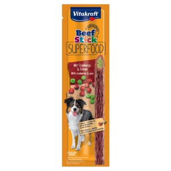 Vitakraft Beef Stick Superfood - áfonya & borsó 1 db kép