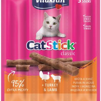 Vitakraft Cat Stick Classic - pulyka és bárány 3 db kép