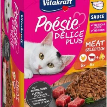 Vitakraft Poésie Delice Plus chicken & beef 6x85 g kép