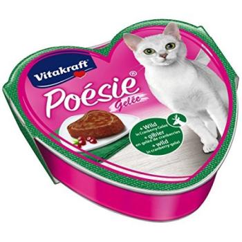 Vitakraft Poésie Gelée vadhússal és áfonyazselében macskáknak 85 g kép