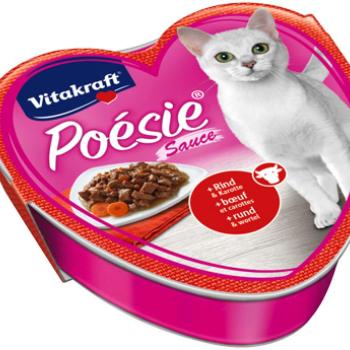 Vitakraft Poésie Sauce marhával és sárgarépával macskáknak 85 g kép