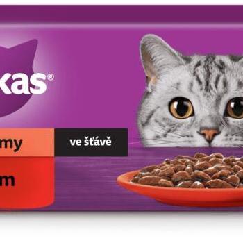 Whiskas Adult beef in sauce 28x85 g kép