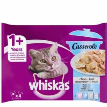 Whiskas Adult Casserole fish in aspic 4x85 g kép