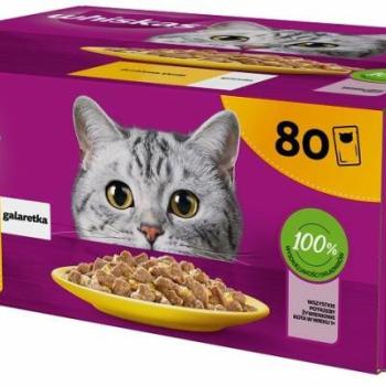 Whiskas Adult chicken/duck/poultry/turkey in aspic 80x85 g kép