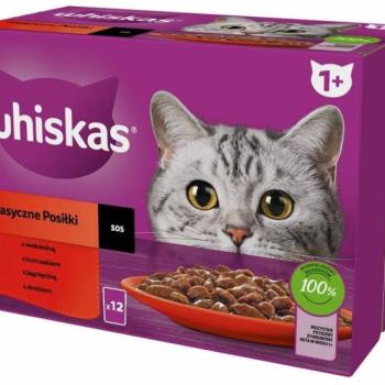 Whiskas Adult Classic Meals in sauce 12x85 g kép