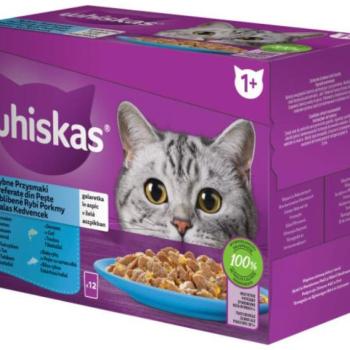 Whiskas Adult fish in aspic 12x85 g kép