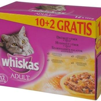 Whiskas Adult poultry 12x100 g kép