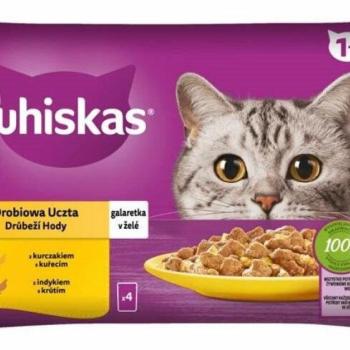 Whiskas Adult poultry in aspic 4x85 g kép