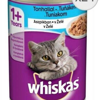 Whiskas Adult tuna tin 24x400 g kép