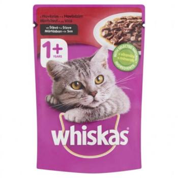 Whiskas alutasak mártásban - marha 28 x 85 g kép