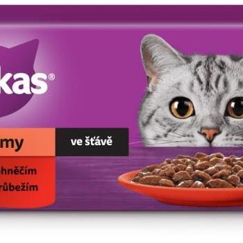 Whiskas Classic Meals in sauce 48x85 g kép