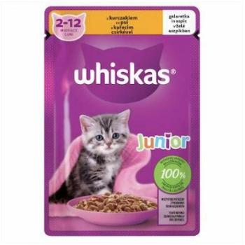 Whiskas Junior chicken in aspic 85 g kép