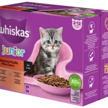 Whiskas Junior Classic Selection 12x85 g kép