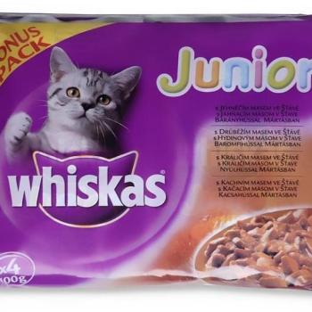 Whiskas Junior Classic Selection 4x100 g kép