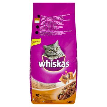 Whiskas szárazeledel csirkével 14 kg kép