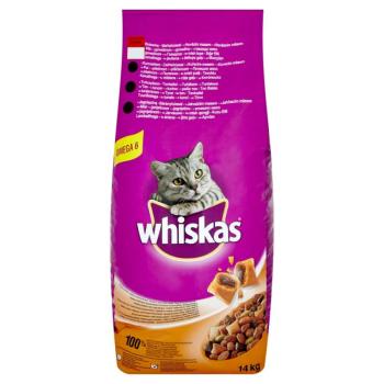 Whiskas szárazeledel marhával 14 kg kép