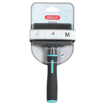 Zolux Anah behúzható kefe dróttüskékkel kutyáknak M: H 9,2 x Sz 5 x M 19 cm kép