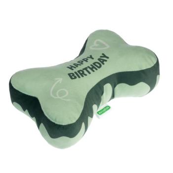 zooplus exclusive születésnapi csont kutyajáték - Kb. H 23 x Sz 15 x M 7 cm kép