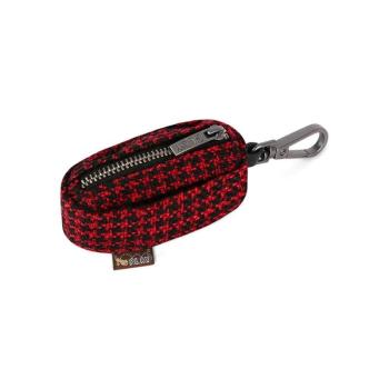 Zsáktartó zseb Houndstooth Red/Black - P.L.A.Y. kép