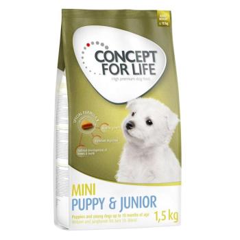 1,5kg Concept for Life Mini Puppy & Junior száraz kutyatáp kép