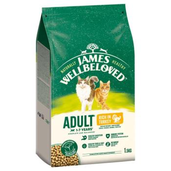 1,5kg James Wellbeloved Adult Cat pulyka & rizs száraz macskatáp kép