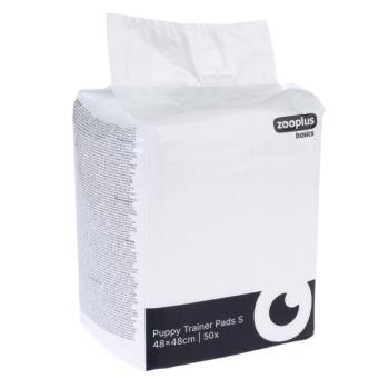 100db zooplus Basics tréningbetét kölyökkutyáknak 48x48m kép