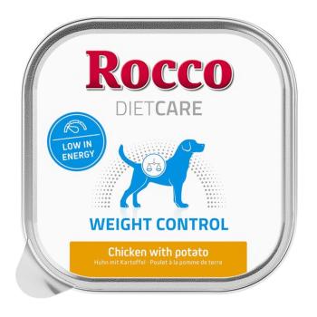 10x150g Rocco Diet Care Weight Control csirke & burgonya tálcás nedves kutyatáp kép