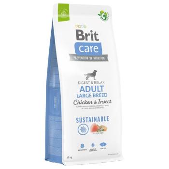 12kg Brit Care Dog Sustainable Adult Large Breed Chicken & Insect száraz kutyatáp kép