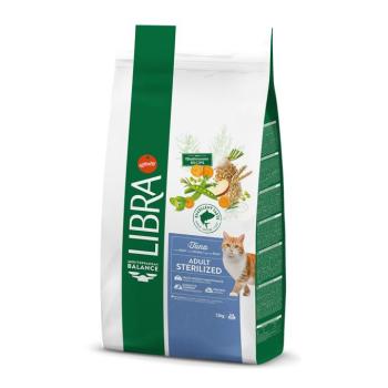 12kg Libra Cat Sterilized tonhal száraz macskatáp kép