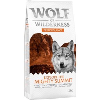 12kg Wolf of Wilderness gabonamentes szárazeledel kutyáknak Performance High Energy kép