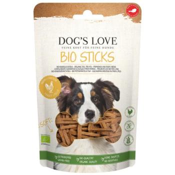 12x150g Dog's Love Bio Sticks bio csirke kutyasnack kép