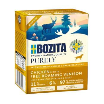 12x370g Bozita Purely Paté Szarvas nedves kutyatáp kép